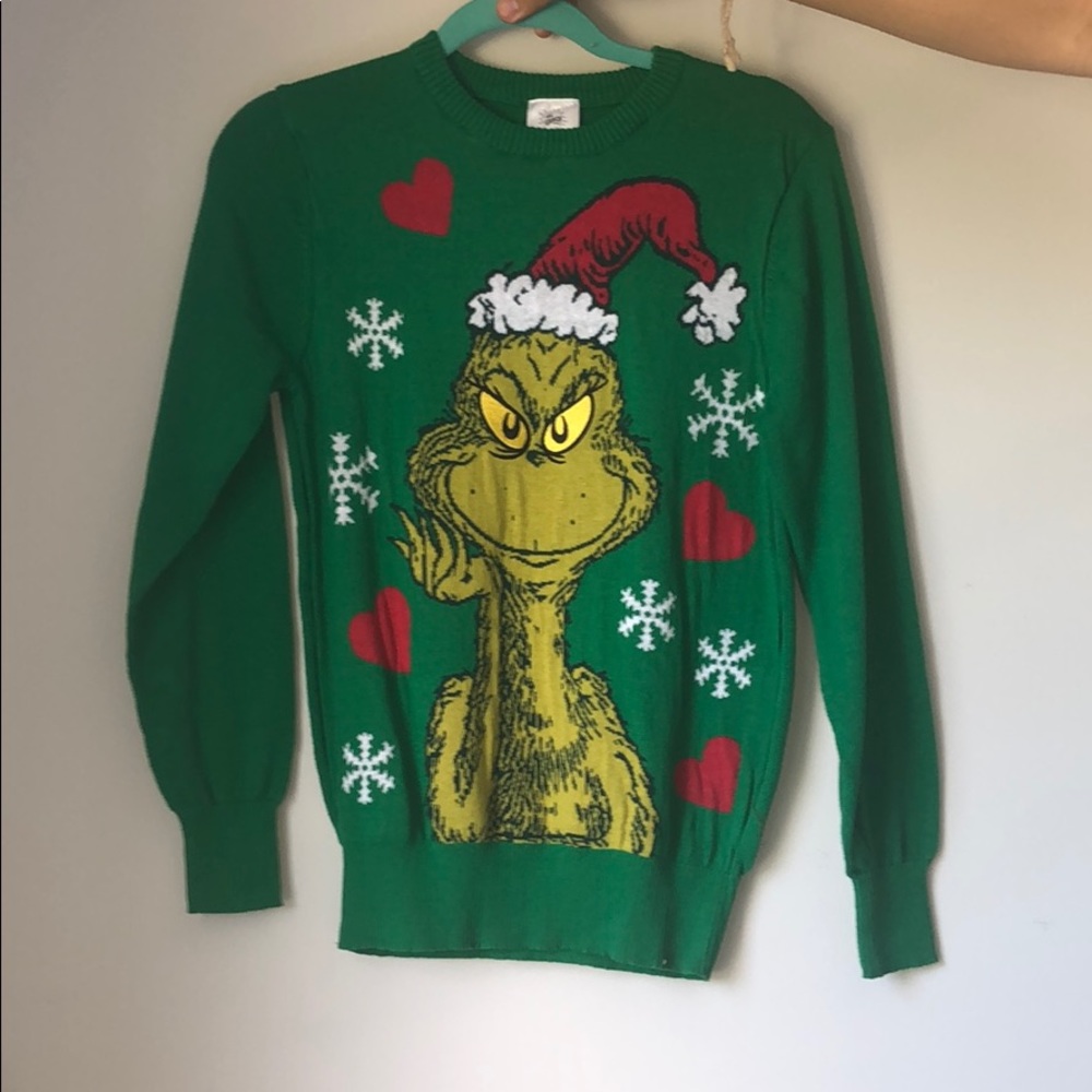 Ugly Xmas Grinch Sweater